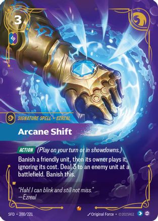 (200/221) Arcane Shift - Spiritforged Foil