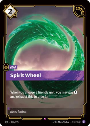 (144/221) Spirit Wheel - Spiritforged Foil