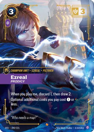 (149/221) Ezreal - Prodigy - Spiritforged Foil