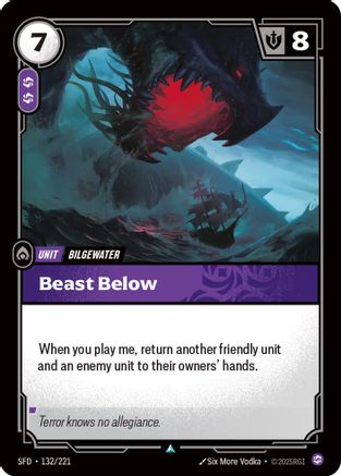 (132/221) Beast Below - Spiritforged