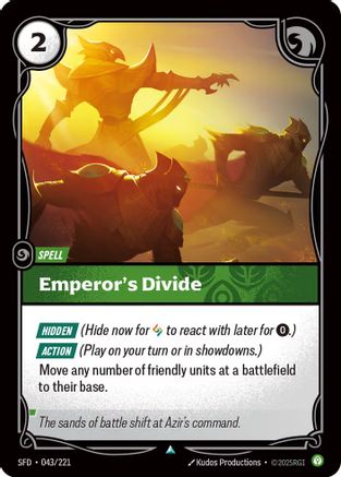 (043/221) Emperor's Divide - Spiritforged
