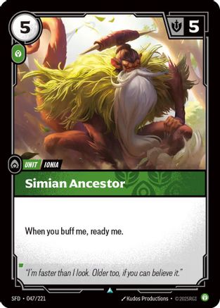 (047/221) Simian Ancestor - Spiritforged