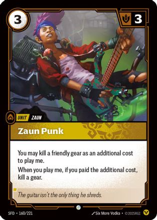 (160/221) Zaun Punk - Spiritforged