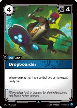 (072/221) Dropboarder - Spiritforged