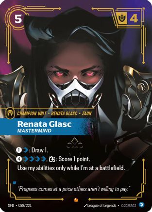 (088/221) Renata Glasc - Mastermind - Spiritforged Foil