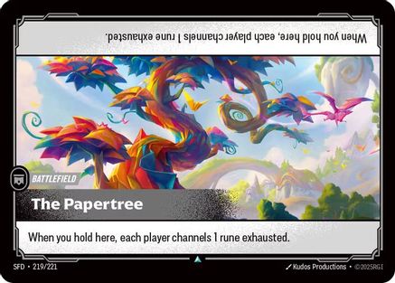 (219/221) The Papertree - Spiritforged Foil