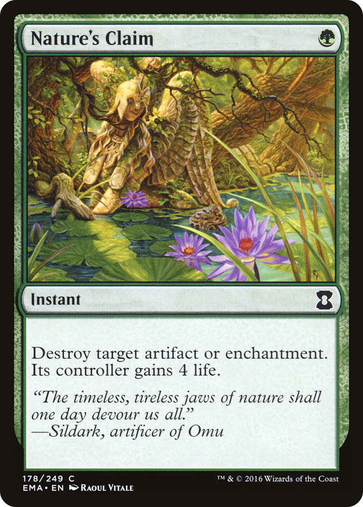 Nature's Claim (EMA-178) - Eternal Masters Foil