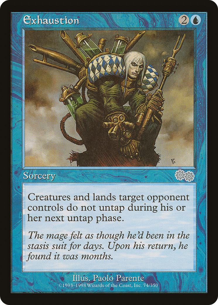 Exhaustion (USG-074) - Urza's Saga