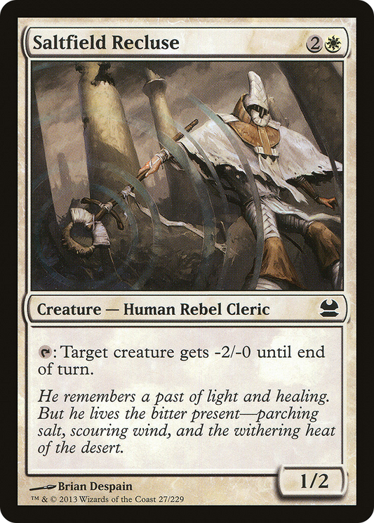 Saltfield Recluse (MMA-027) - Modern Masters Foil