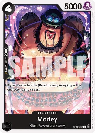 (OP12-093) Morley (Tournament Pack 2026 Vol. 1) - One Piece Promotion Cards Normal