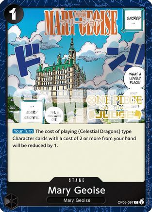 (OP05-097) Mary Geoise (Judge Pack Vol. 7) - One Piece Promotion Cards Foil