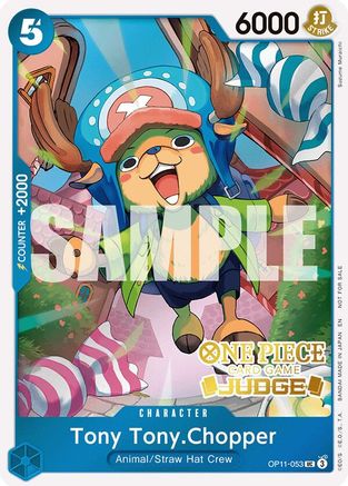(OP11-053) Tony Tony.Chopper (Judge Pack Vol. 7) - One Piece Promotion Cards Foil