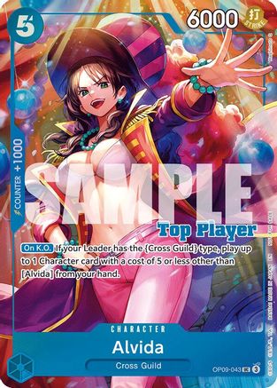(OP09-043) Alvida (CS 25-26 Top Player Pack Vol. 2) - One Piece Promotion Cards Foil