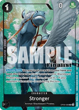 (OP09-089) Stronger (CS 25-26 Finalist Card Set 2) - One Piece Promotion Cards Foil