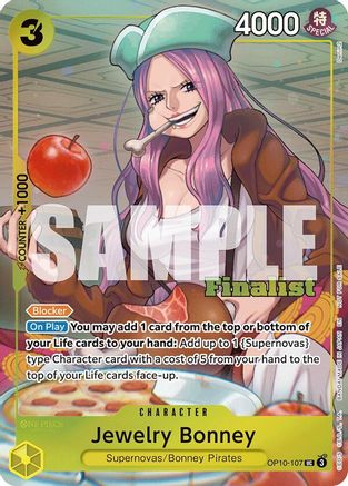 (OP10-107) Jewelry Bonney (CS 25-26 Finalist Card Set 2) - One Piece Promotion Cards Foil