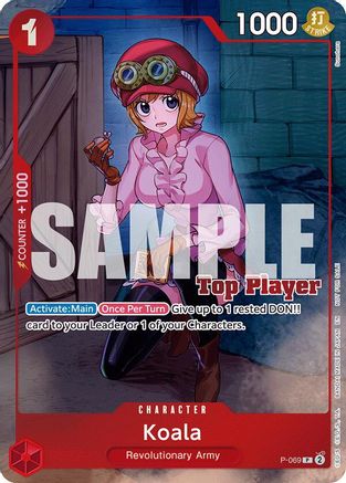 (P-069) Koala (CS 25-26 Top Player Pack Vol. 2) - One Piece Promotion Cards Foil