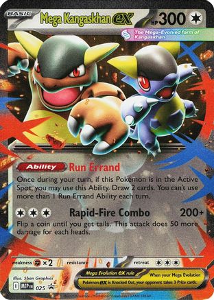 Mega Kangaskhan ex (25) - ME Mega Evolution Promo Holofoil - Promo