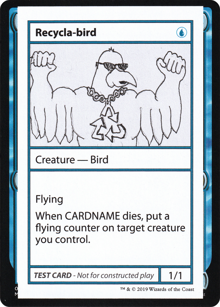 Recycla-bird (CMB2-028) - Mystery Booster Playtest Cards 2021