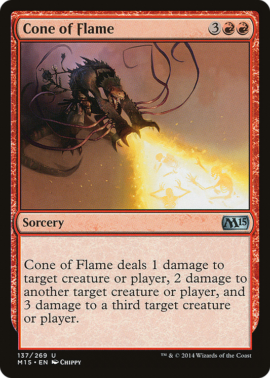 Cone of Flame (M15-137) - Magic 2015 Foil