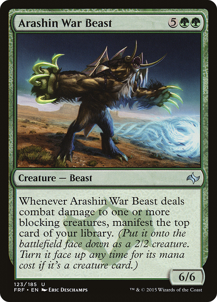 Arashin War Beast (FRF-123) - Fate Reforged Foil