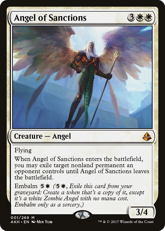 Angel of Sanctions  (AKH-001) - Amonkhet