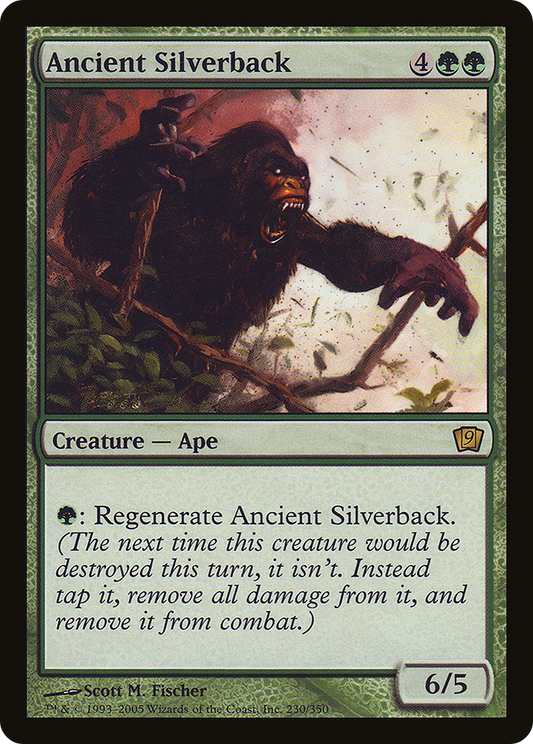 Ancient Silverback (9ED-230★) - Ninth Edition Foil