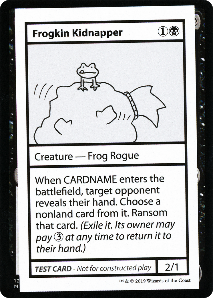 Frogkin Kidnapper (CMB2-042) - Mystery Booster Playtest Cards 2021