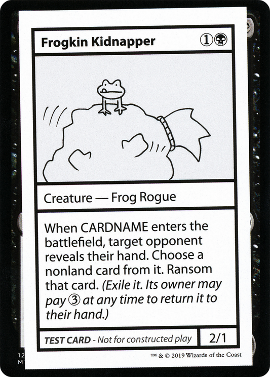 Frogkin Kidnapper (CMB2-042) - Mystery Booster Playtest Cards 2021