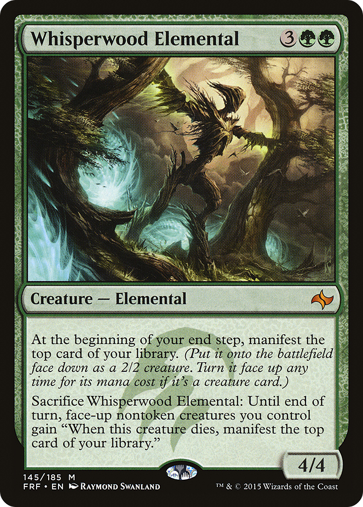 Whisperwood Elemental (FRF-145) - Fate Reforged Foil