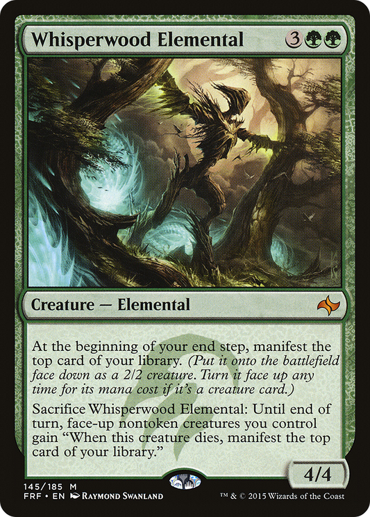 Whisperwood Elemental (FRF-145) - Fate Reforged Foil