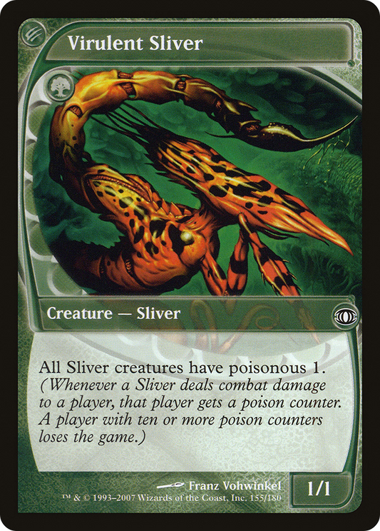 Virulent Sliver (FUT-155) - Future Sight Foil