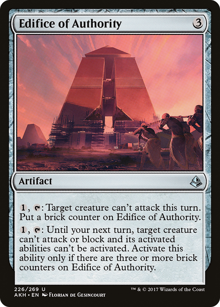 Edifice of Authority (AKH-226) - Amonkhet