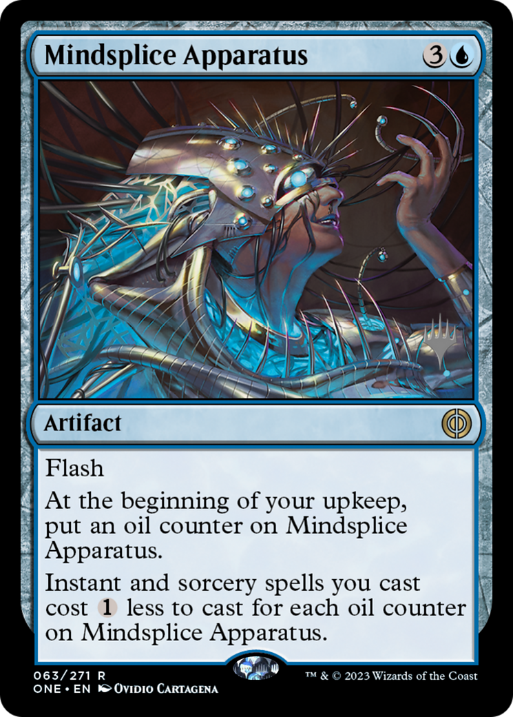 Mindsplice Apparatus (PONE-63P) - Phyrexia: All Will Be One Promos