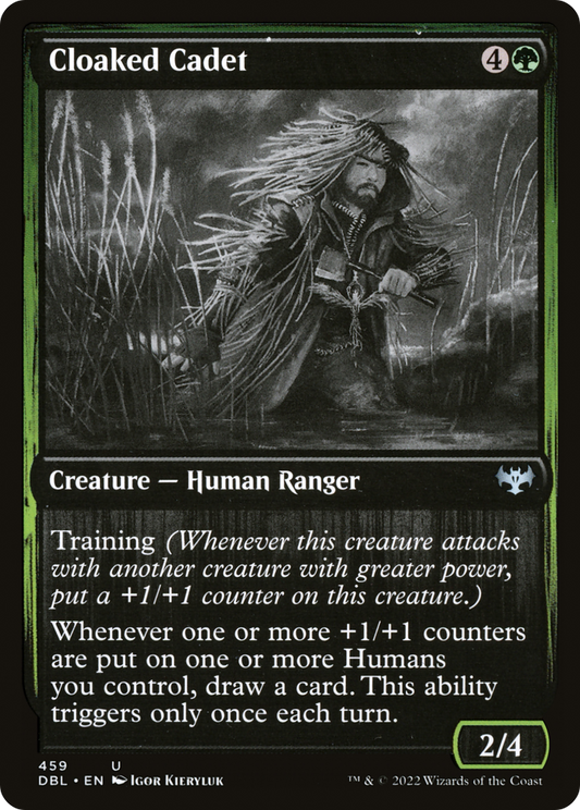 Cloaked Cadet (DBL-459) - Innistrad: Double Feature Foil