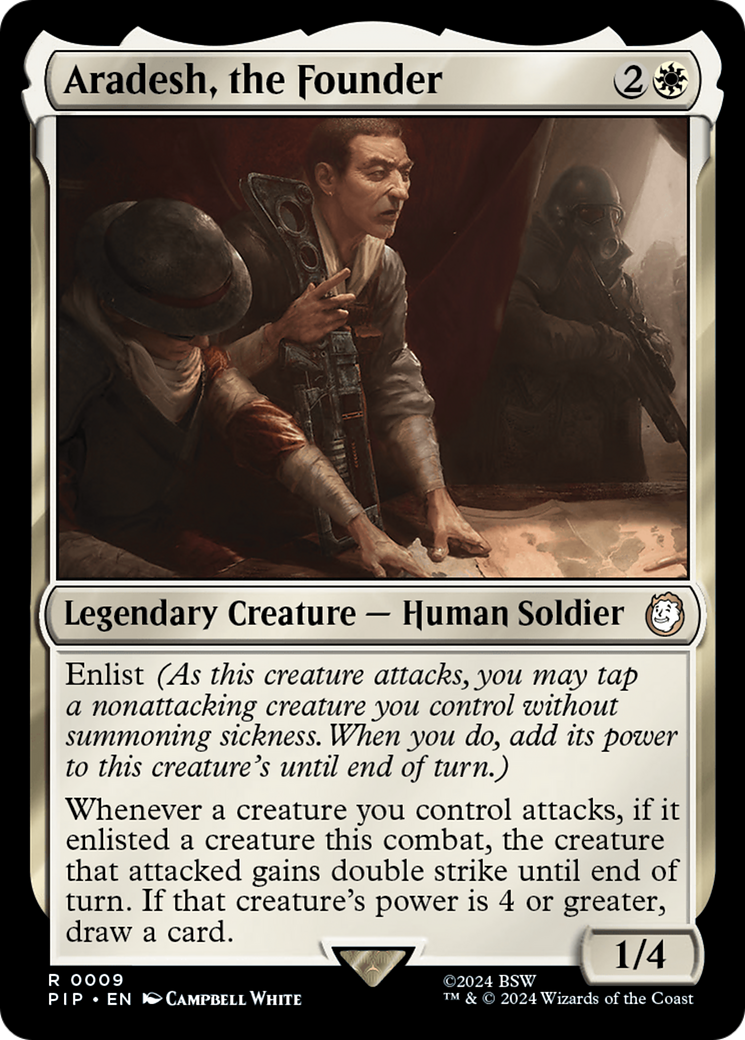 Aradesh, the Founder (PIP-009) - Fallout Foil