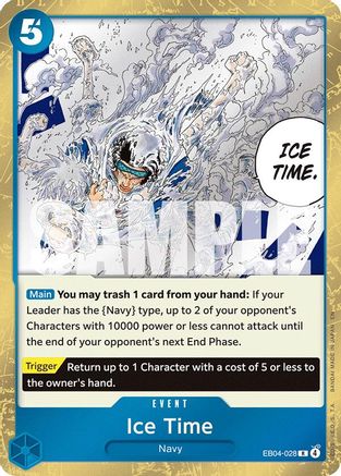(EB04-028) Ice Time - The Azure Sea's Seven - Foil