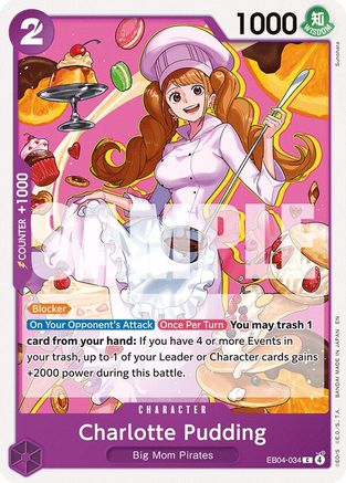 (EB04-034) Charlotte Pudding - The Azure Sea's Seven - Normal