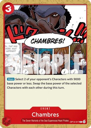 (OP14-017) Chambres - The Azure Sea's Seven - Normal