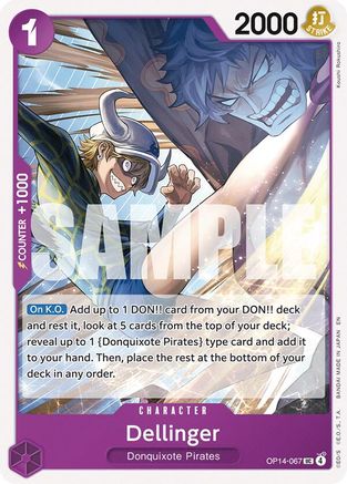 (OP14-067) Dellinger - The Azure Sea's Seven - Normal