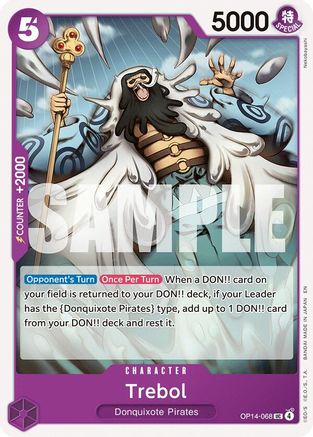 (OP14-068) Trebol - The Azure Sea's Seven - Normal