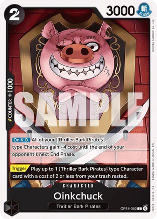 (OP14-082) Oinkchuck - The Azure Sea's Seven - Normal