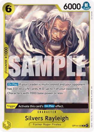 (OP14-108) Silvers Rayleigh - The Azure Sea's Seven - Foil