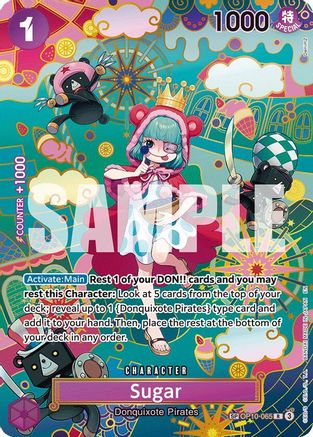 (OP10-065) Sugar - OP10-065 (SP) - The Azure Sea's Seven - Foil