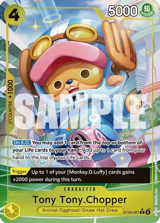 (ST29-007) Tony Tony.Chopper (Full Art) - Starter Deck 29: Egghead Foil