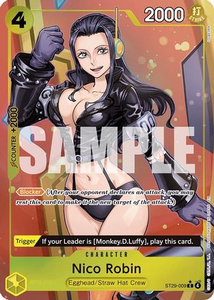 (ST29-009) Nico Robin (Full Art) - Starter Deck 29: Egghead Foil