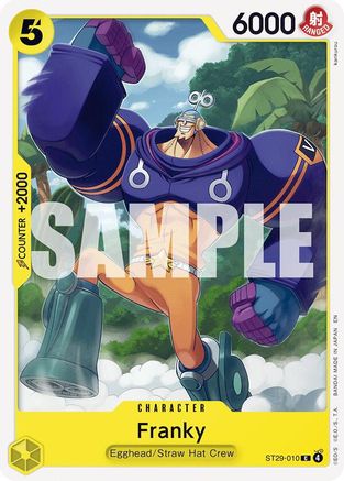 (ST29-010) Franky - Starter Deck 29: Egghead Normal