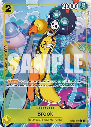 (ST29-011) Brook (Full Art) - Starter Deck 29: Egghead Foil