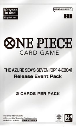 The Azure Sea's Seven - Release Event Pack - The Azure Sea's Seven Release Event Cards - Normal
