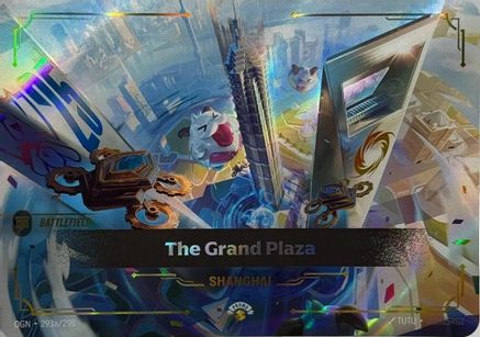 (293a/298) The Grand Plaza - Riftbound Promotional Cards Foil