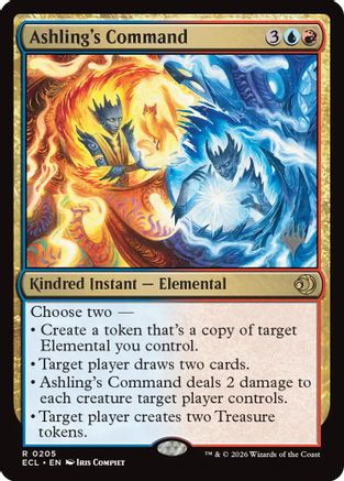 Ashling's Command (PPECL-205) - Promo Pack: Lorwyn Eclipsed Foil